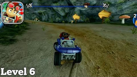 Beach Buggy Racing - Chowder Bowl ( Dino Jungle ) Level 6 Gameplay | Rs Charan 888 (Android / iOS)