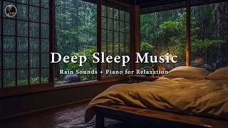 3 Hours Relaxing Rain Sounds with Soft Piano – Warm Bedroom Relieves Stress, Anxiety, Meditation screenshot 3