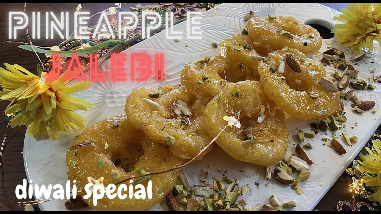 best ever pineapple jalebi recipe | delicious Diwali sweet recipe