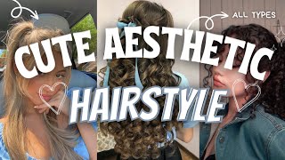20+ Cute aesthetic hairstyles ✨| back to school | urbigsis