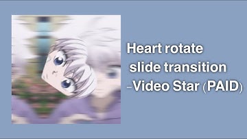 Heart Rotate Slide Transition-Video Star (PAID)