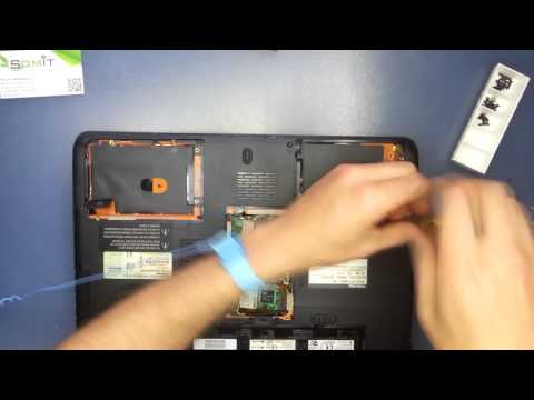 Toshiba Satellite A300 Disassembly And Cleaning Fan