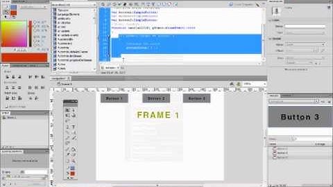 Flash Novice - Basic Interactive Navigation, part 2