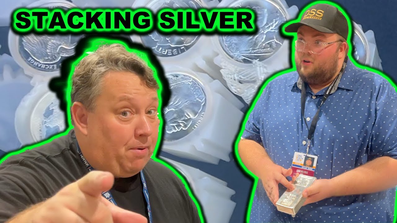 Storage Wars Stacking 500oz Silver Coins Long Beach Coin Expo DSS