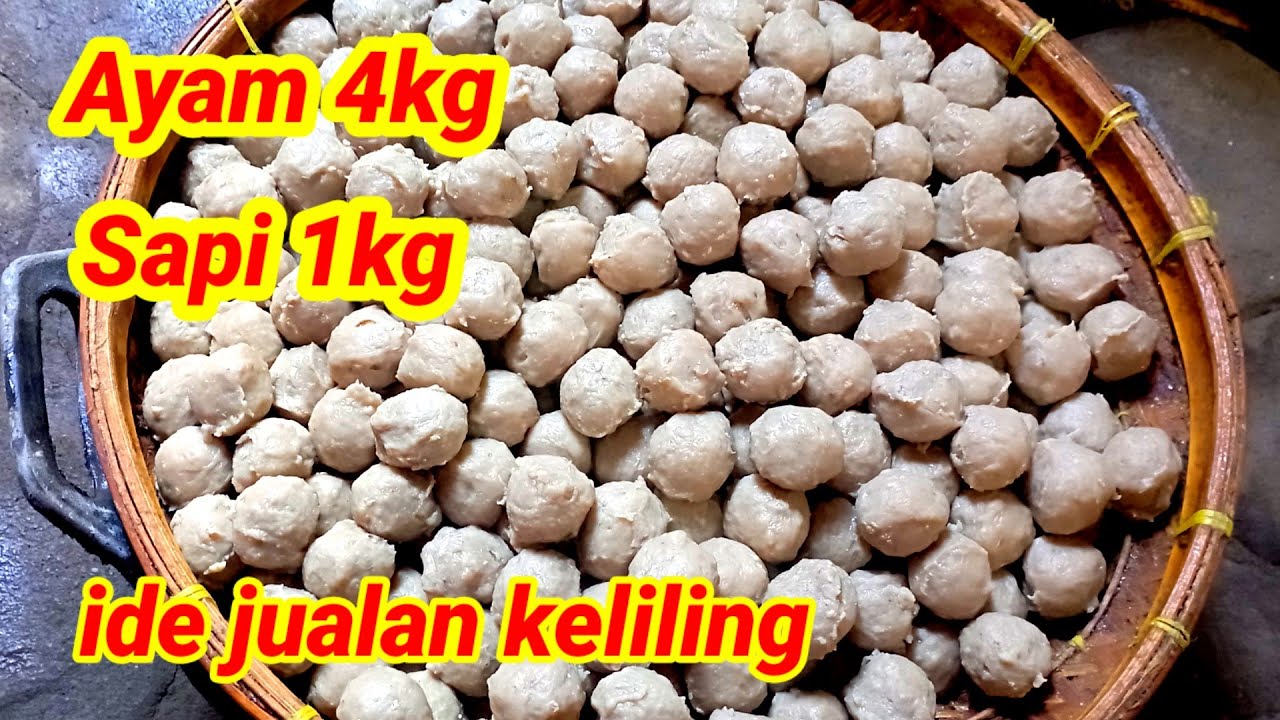 RESEP BAKSO Ayam 4kg Sapi 1kg.Enak dan kenyal.‼️@Nasirchannelkdr