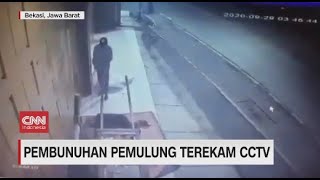 Pembunuhan Pemulung Terekam CCTV