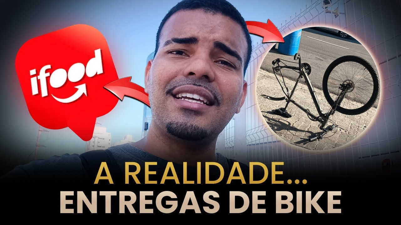 A REALIDADE de ser ENTREGADOR DE BIKE (isso ninguém mostra) 😱