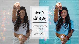 How I Edit Photos: Simple Lightroom Tutorial - Sprinkle Edit