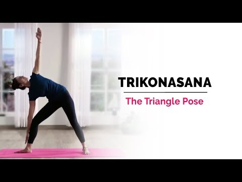 Trikonasana | Triangle Yoga Pose | How to Do Trikonasana? | Steps | Benefits | Yogic Fitness