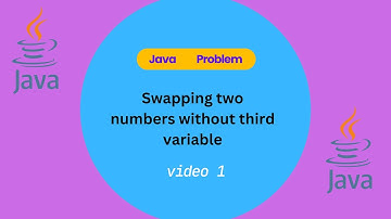 Swapping two numbers without third variable || How to swap numbers by XOR method in Hindi || Java