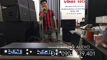 Hát thử Loa Array 40 đơn đồng bộ NEO chính hãng Enos và cái kết hay không tưởng | Loa ENOS.