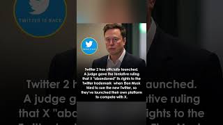 Twitter has launched as a new social platform, created by Operation Bluebird. #elonmusk