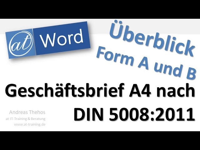 Aktenvermerk Muster Word / Geschaftsbrief Nach Din 5008 ...