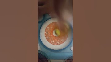 How many rotations did pen make in total ? 🤔 #art #spirograph #trending #youtubeshorts