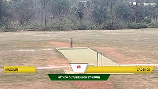 MathCo Outliers vs Cadence live cricket match | Mario Sixers Sprint - Pure Corporate live - Mario Si screenshot 3