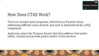 CTAS FY26 Webinar: Overview