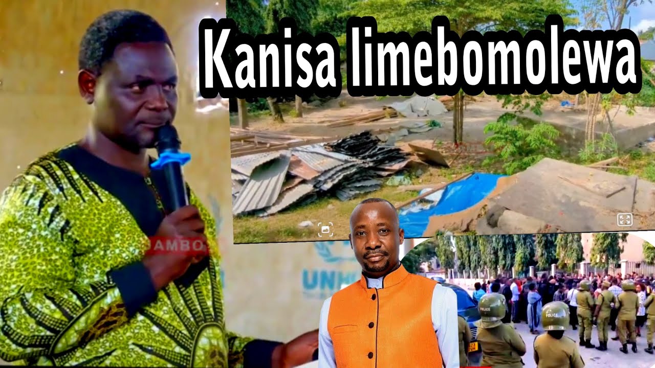 Waumini wa Gwajima leo wakosa pa kuabudia? Walipokuwa wanaabudia pamebomolewa.