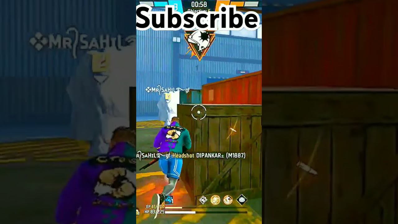 lowe wolf me 1 vs 2 head shot game play 😱