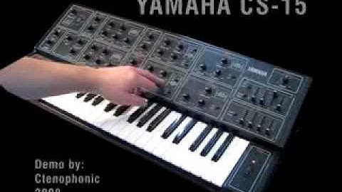 Yamaha CS-15 Video Demo Part 1