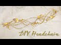 DIY Headchain / chain diamond