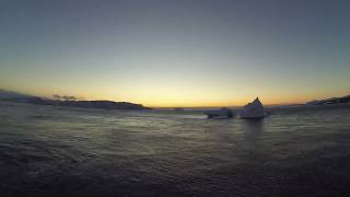 Sunrise and Sunset in Antarctica: Timelapse