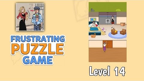 Frustrating Puzzle Game Level 14 walkthrough solution