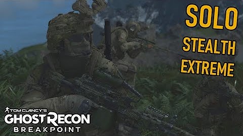 Ghost Recon Breakpoint | Resistance Event: Counterattack - Solo Stealth [No commentary]