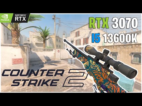 Counter-Strike 2: Gameplay on RTX 3070 and I5 13600K | 4K