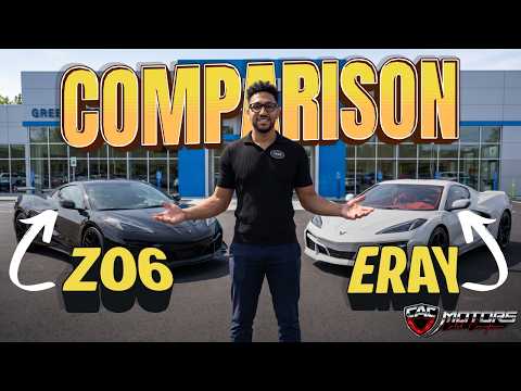 Corvette C8 Z06 vs Corvette C8 E-Ray | Comparison