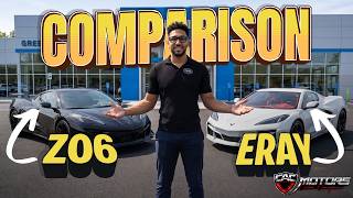 Corvette C8 Z06 vs Corvette C8 E-Ray | Comparison