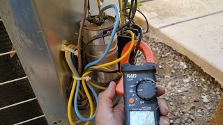 How to Check Amperage on Compressor and Fan Motor