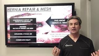 How can we diagnose the surgical mesh problems by Dr. Iraniha