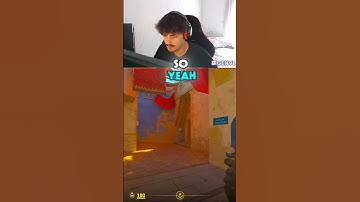 Insane self flash for jungle on Mirage in CS2 #cs2 #counterstrike2 #counterstrike #gaming #cs2clips