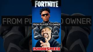 IShowSpeed Gets His Fortnite Skin and Loses It 💀 #ishowspeed #shorts