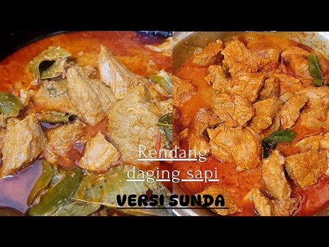 Resep Rendang Sunda Daging Sapi