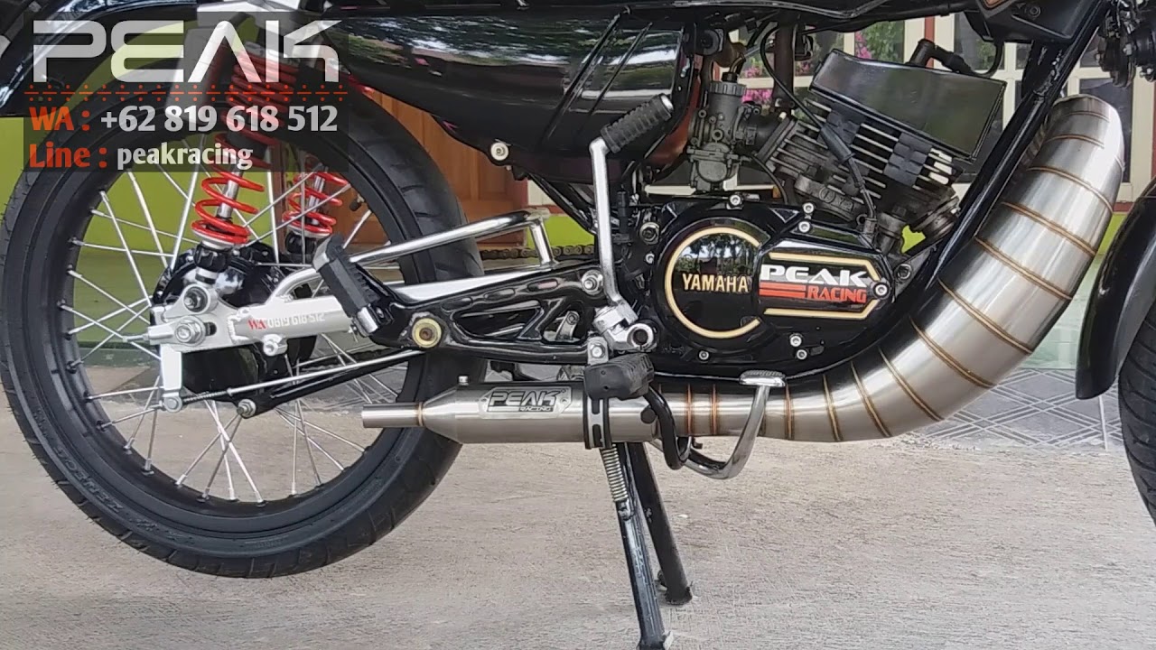 Knalpot Racing Rx King Lobster 3v3 Full Stainless Peak K673 YouTube