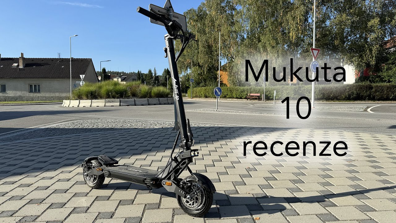 Mukuta 10 - polem nepolem, cestou necestou 😅. Testovací jízda 🛴