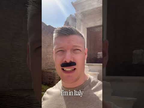 When in Rome…