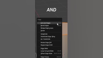 How to connect edges in Blender. 💡💡#3d #blender #3dart #blendertutorial