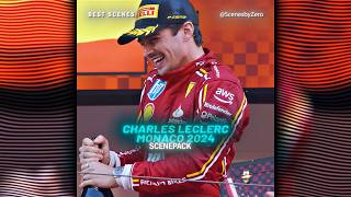 Charles Leclerc Monaco 2024 Scenepack F1 Scenepack 4K Clips Scenesbyzero