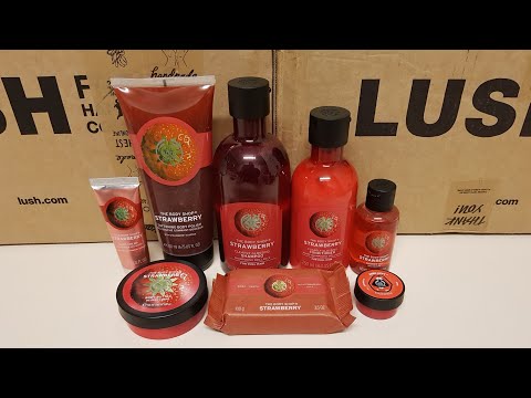 Video: The Body Shop Dâu tây Body Sorbet xét