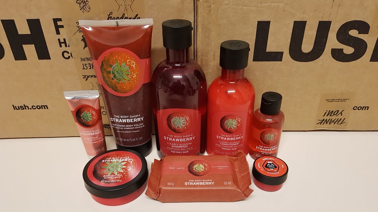 The Body Shop Strawberry Reviews: Soap, Body Butter, Hand Cream, Shower Gel, Shampoo And Conditioner