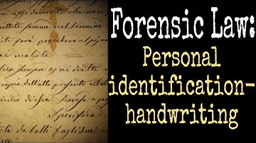 Handwriting Analysis for Personal Identification | Science Behind Signature Verification