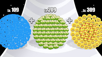 Happy Crowd - Food  Run - Crowd Number Run: ASMR Gameplay!