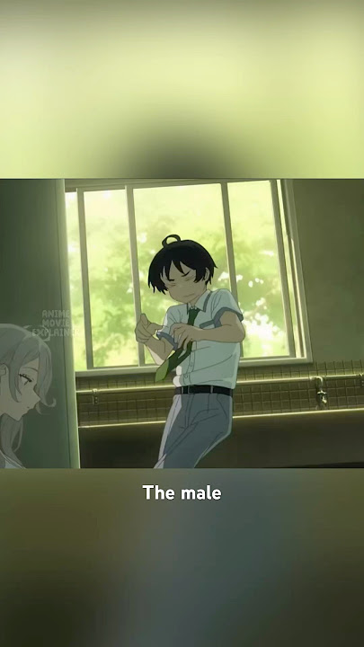 What would you do if a girl asked you to feed her water?😅#anime #shorts