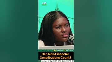 Can None Financial Contributions Count?