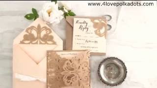 Wedding Invitation in peach screenshot 4