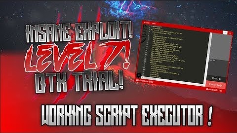 [OMFG] ✅ OP ASF ROBLOX HACK/EXPLOIT!!! ✅ | QTX TRIAL ! | LVL 7 WORKING SCRIPT EXE! (NOT CLICKBAIT!)