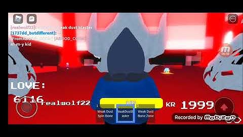 all characters showcase part2 (undertale battle reality