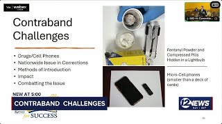 Contraband challenges at Kansas prisons
